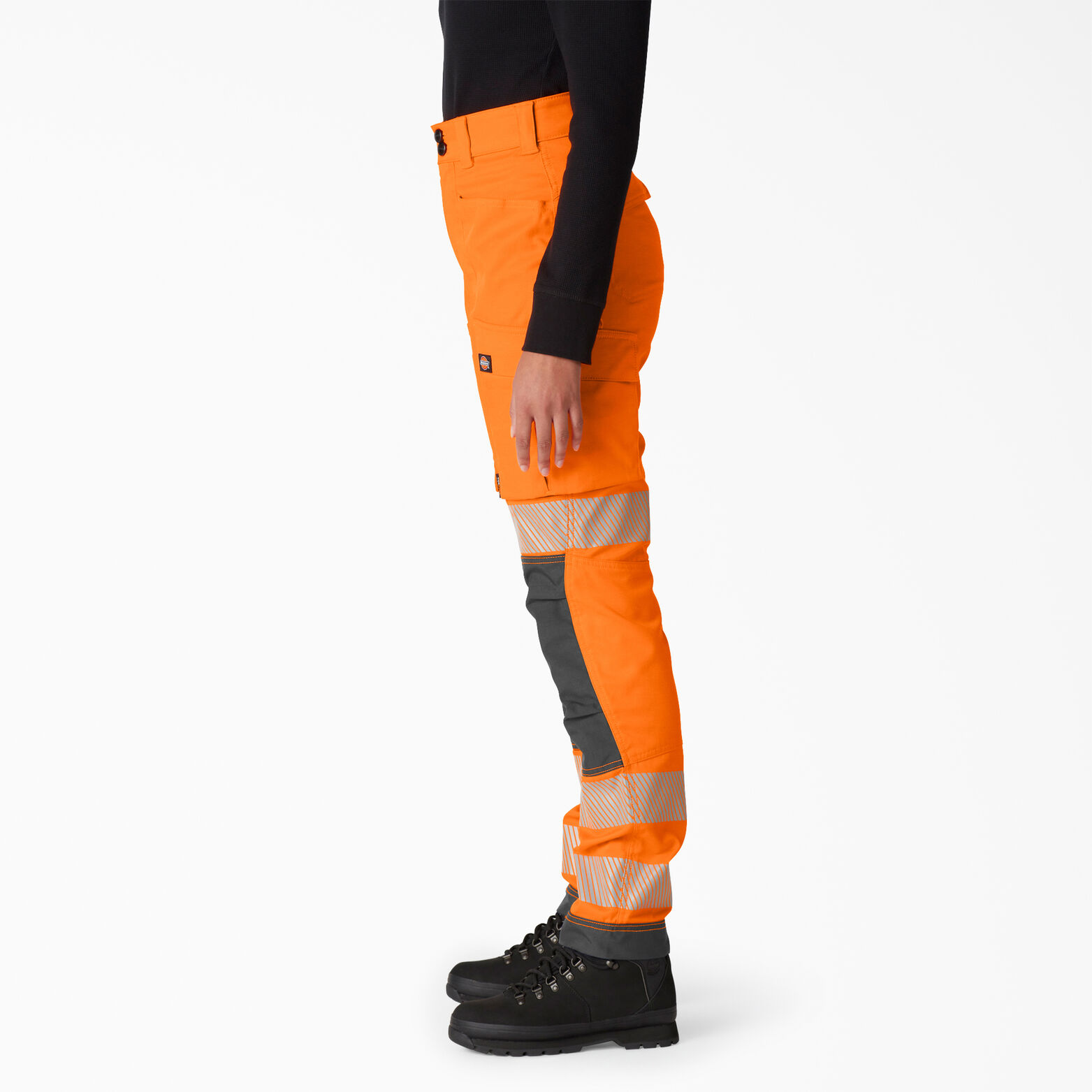 Dickies Hi-Vis Pantalones de la industria High Deportiva Calcetines Libre de Orange